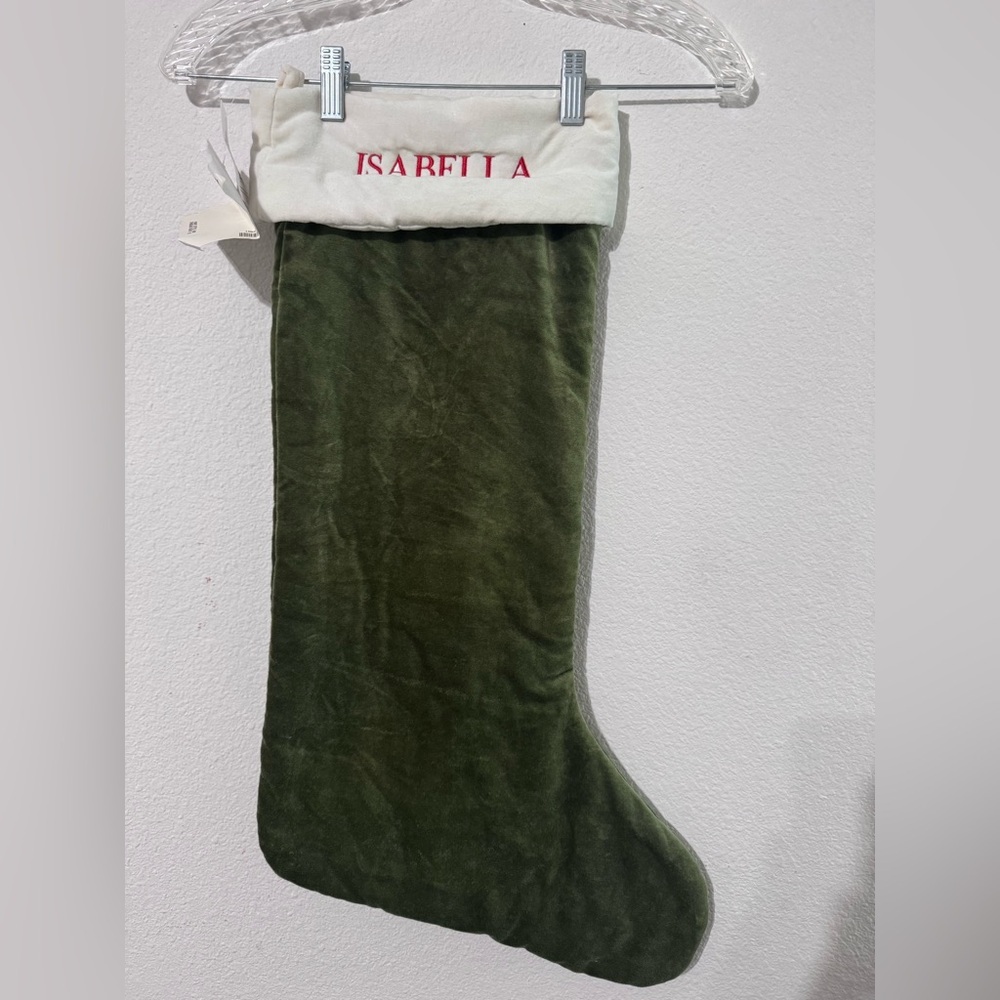 Pottery Barn Christmas stocking
